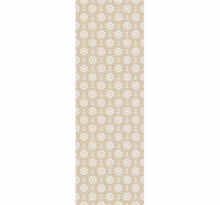 Nautical Motif Design tile effect wallpaper - TenStickers