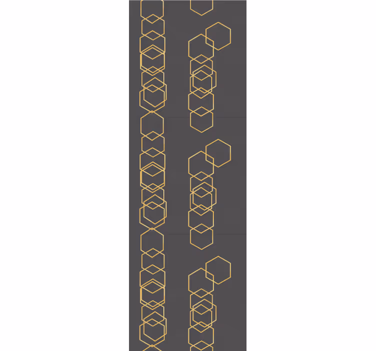 Geometric Linear Design wallpaper geometric - TenStickers
