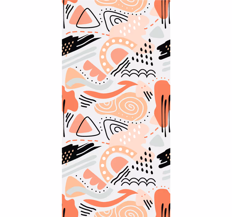 Abstract Shapes abstract wallpaper - TenStickers