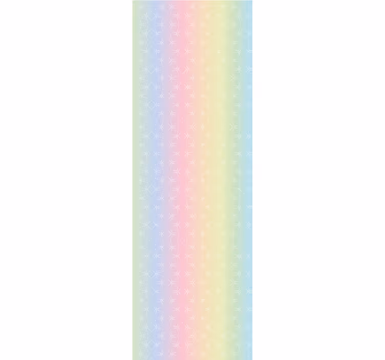Glitter rainbow sky abstract wallpaper - TenStickers