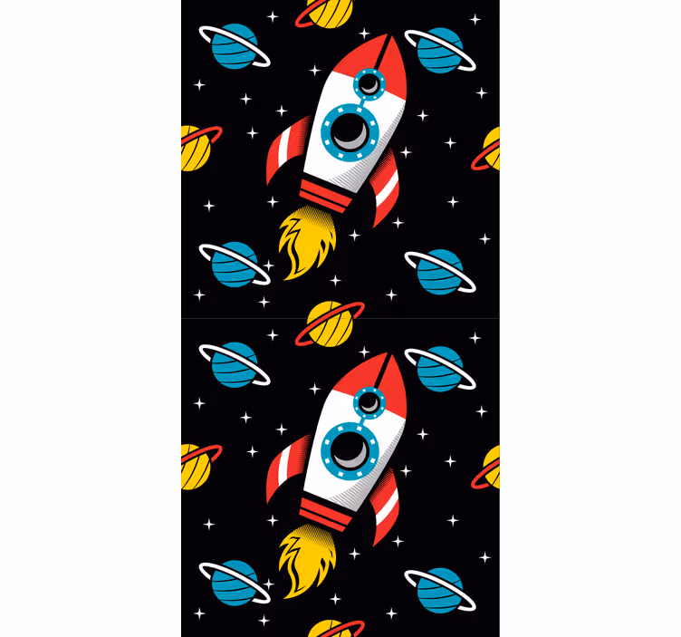 To Infinity And Beyond Modern Wallpaper - TenStickers