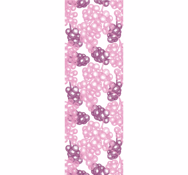 Abstract Berry Chains abstract wallpaper - TenStickers