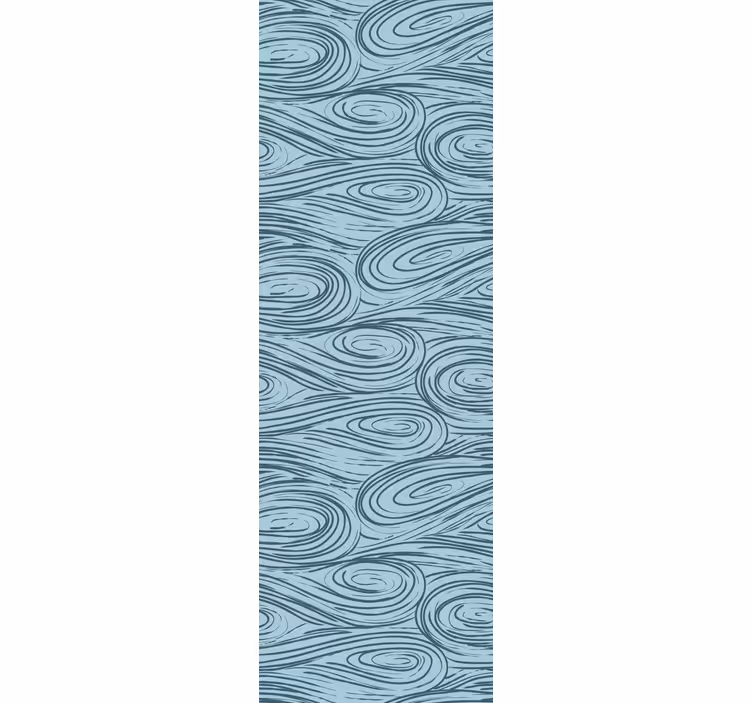 Flowing Wave Pattern abstract wallpaper - TenStickers