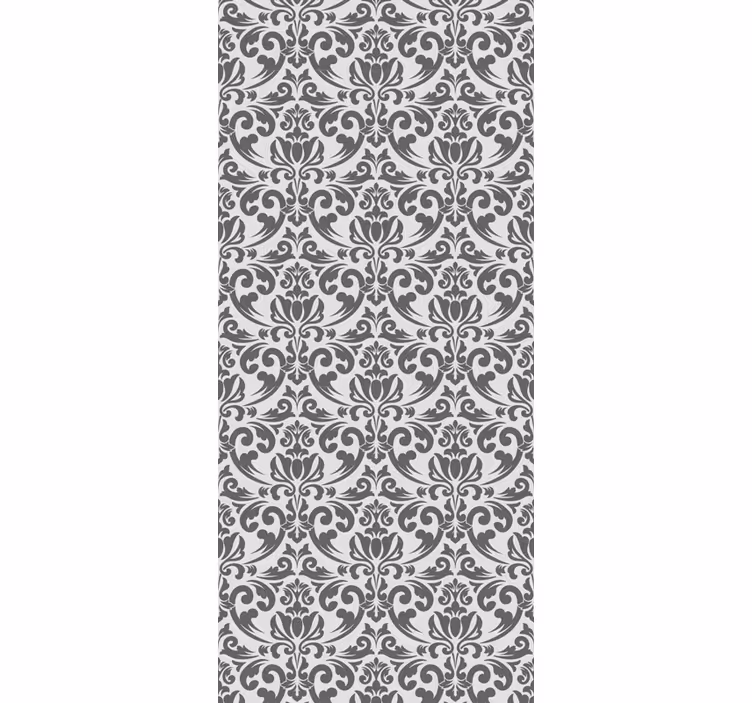 Abstract damask design classic wallpaper - TenStickers