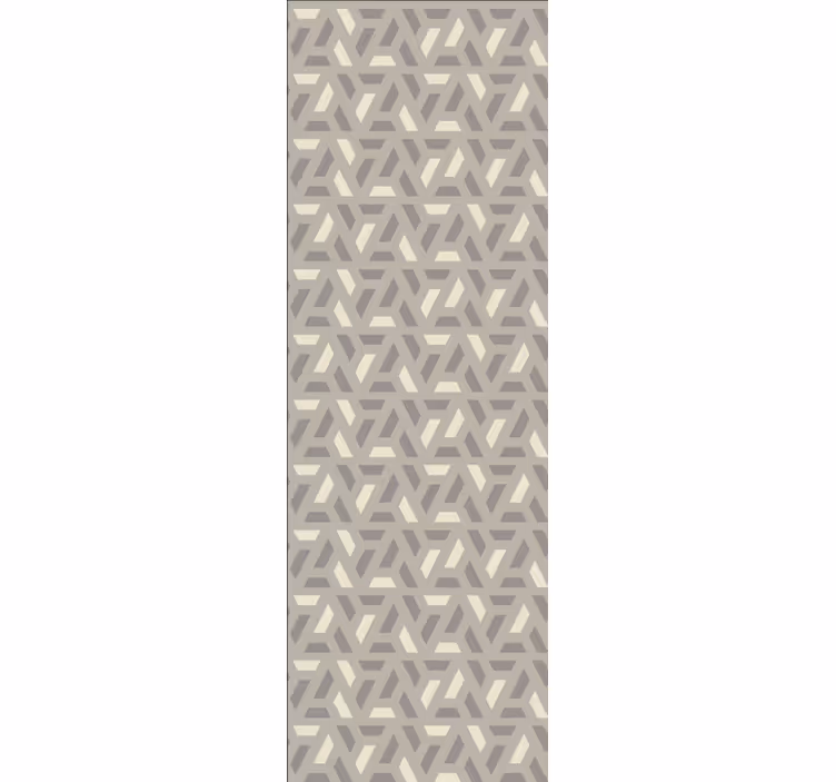 Modern geometric pattern abstract wallpaper - TenStickers