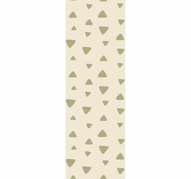 Minimalistic triangles rows triangle wallpaper - TenStickers