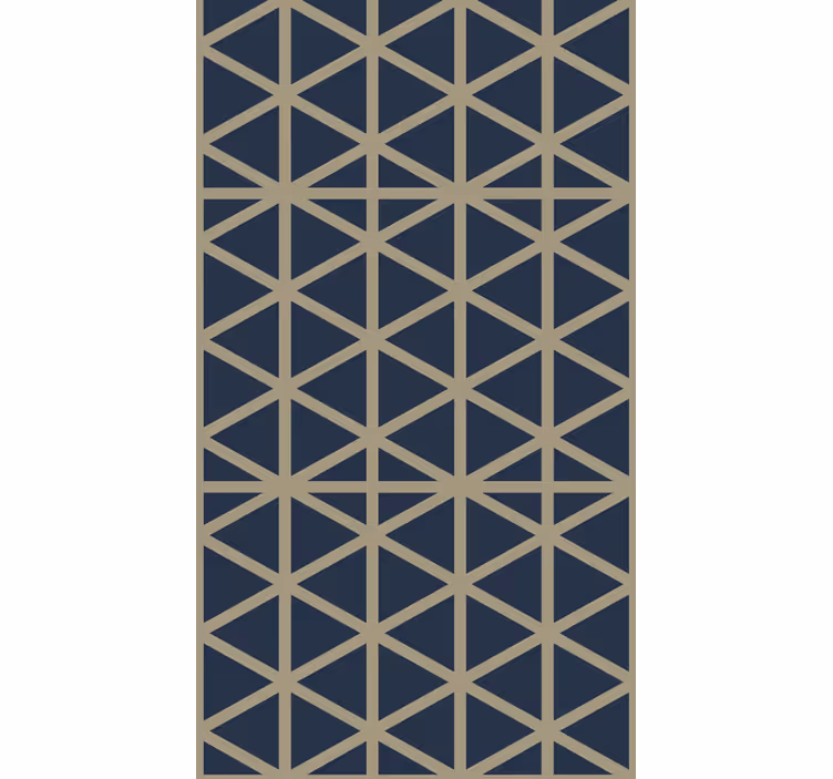 Elegant structure wallpaper geometric - TenStickers
