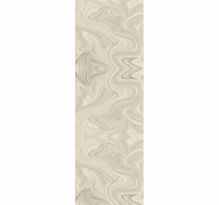 Light beige paint spirals  abstract wallpaper - TenStickers