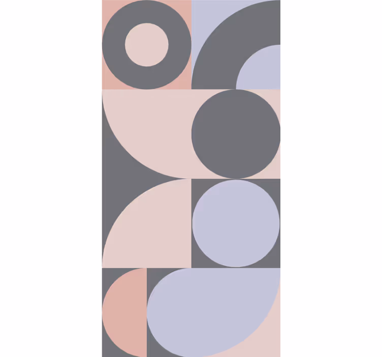 Wallpaper geometric contemporary subtle design - TenStickers