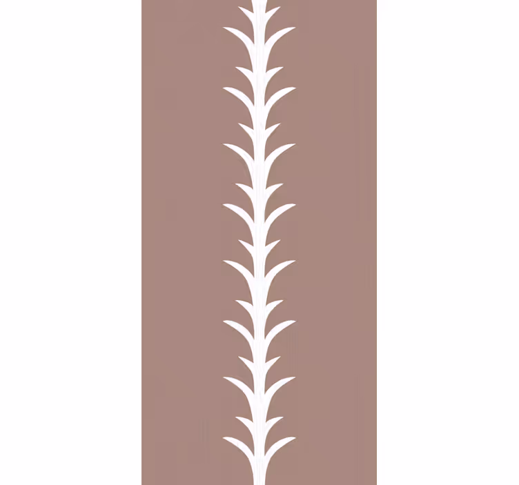 "New Nostalgia" vertical pattern wallpaper - TenStickers