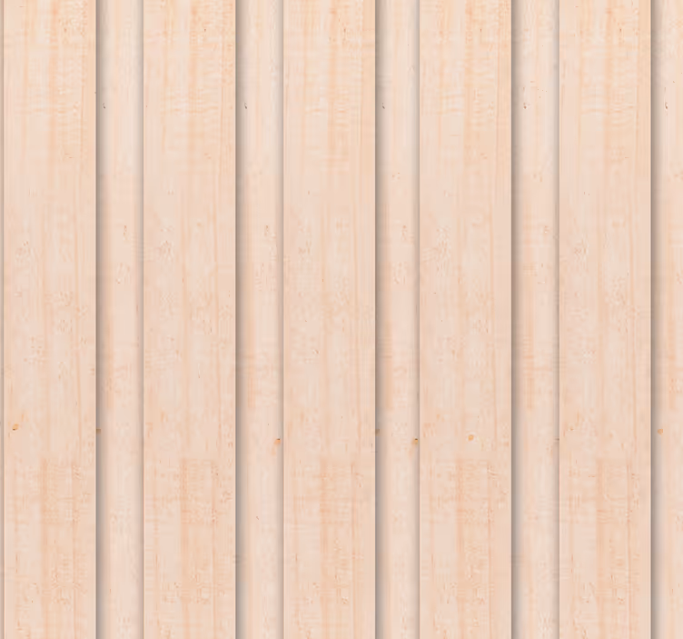Embossed slats wood effect  wallpaper - TenStickers