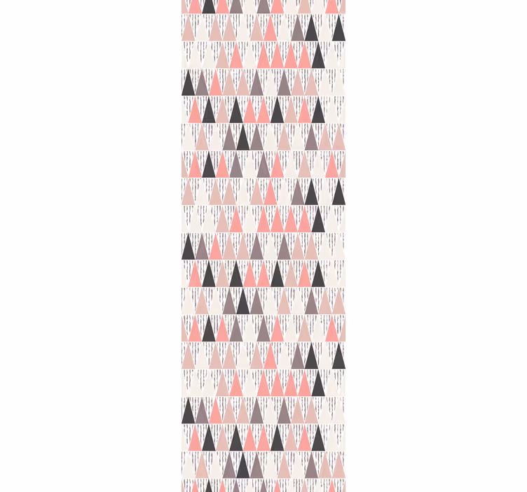 Color triangles pattern wallpaper - TenStickers