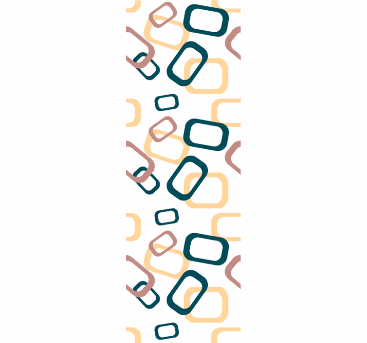 Abstract Irregular forms abstract wallpaper - TenStickers