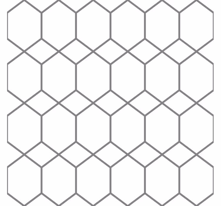 Interlaced pattern geometric wallpaper - TenStickers