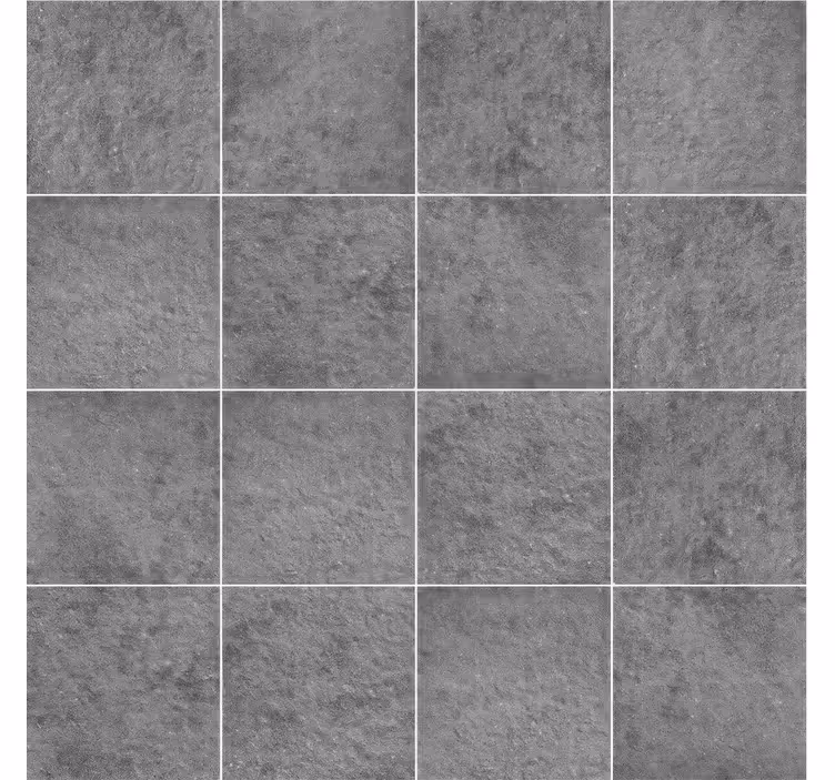 Grey shades tile effect wallpaper - TenStickers