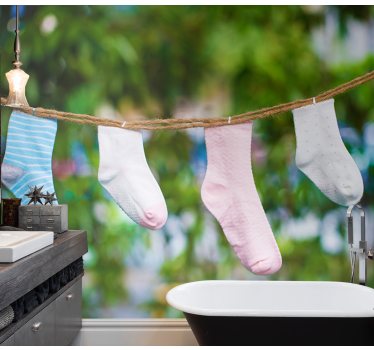 Brighten up your room with this amazing kitchen wallpaper photo showing a unique design! Order this fantastic design today!