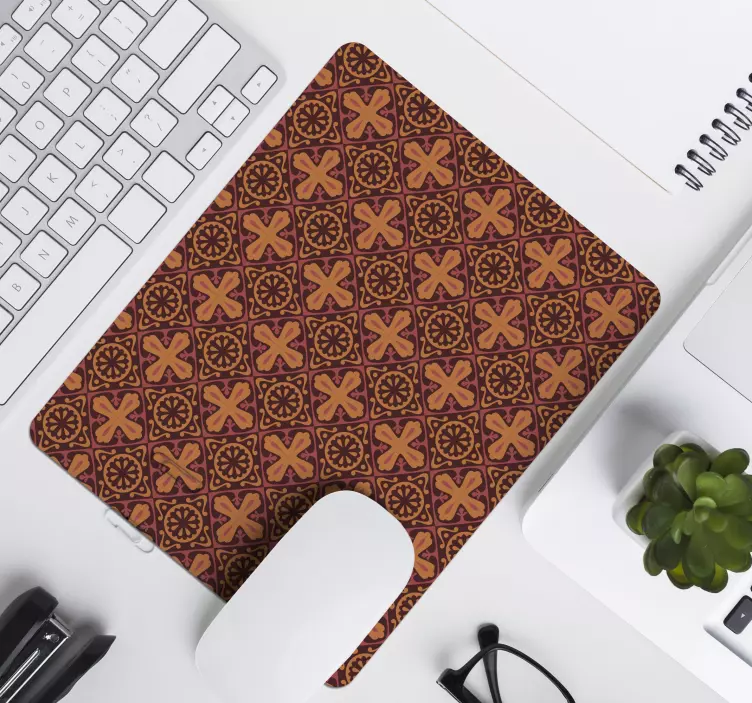Arabic Carpet mouse pad patterns - TenStickers