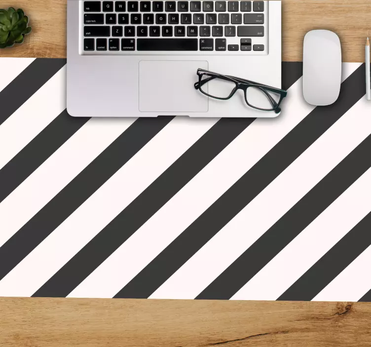Big stripes design mouse pad patterns - TenStickers
