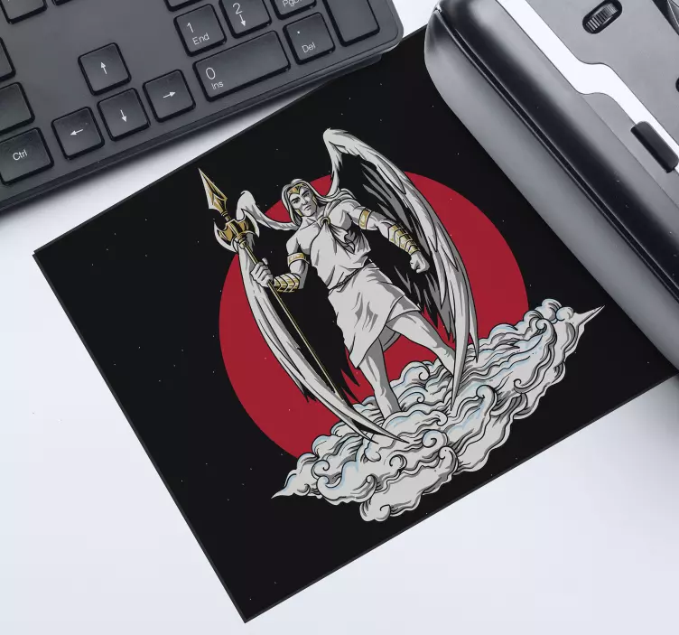 Heroic Angel anime mousepad - TenStickers
