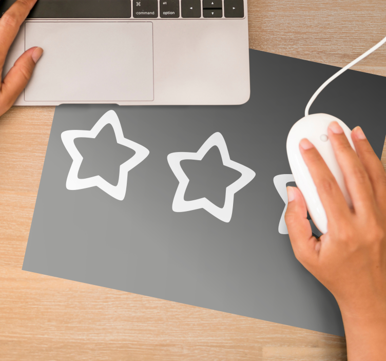 Stylish Stars mouse pad patterns - TenStickers