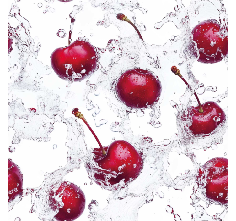 Fresh cherries  blind kitchen - TenStickers