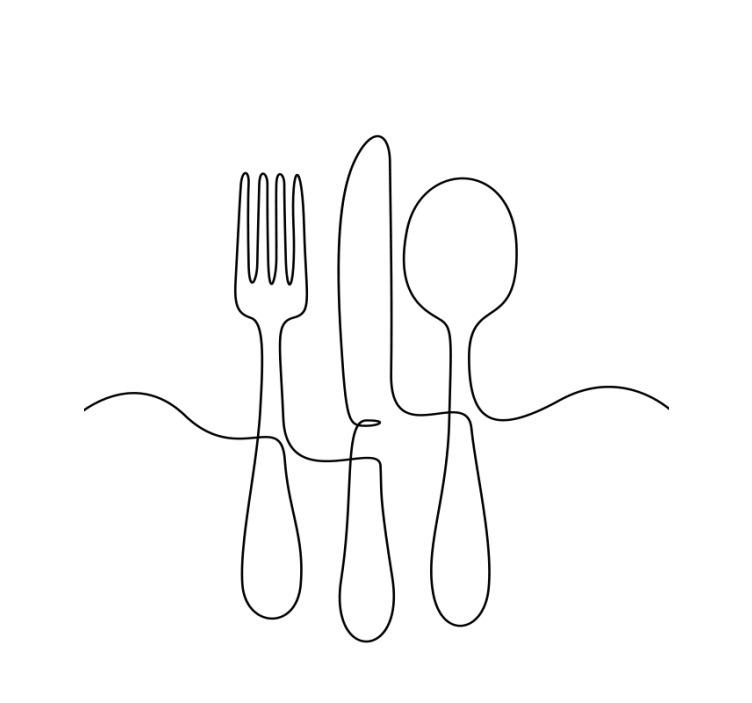 Culinary utensils blind kitchen - TenStickers