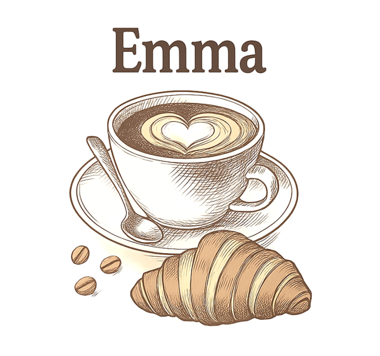 Personalised coffee design blind kitchen - TenStickers