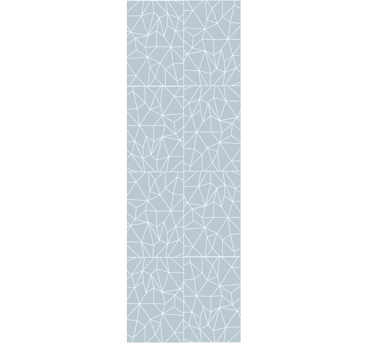 Home office blind with contemporary line patterns - TenStickers