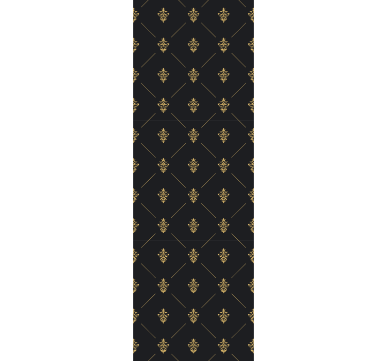 Blind kitchen elegant dark tiles - TenStickers