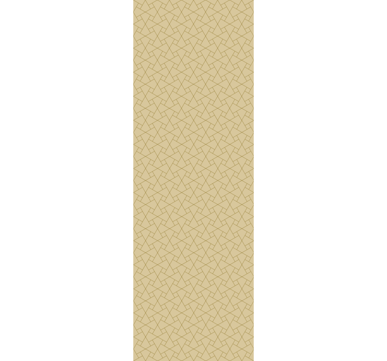 Blind office in graphic grey and beige - TenStickers