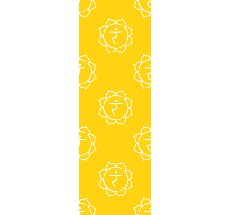 Blind office solar plexus chakra design - TenStickers