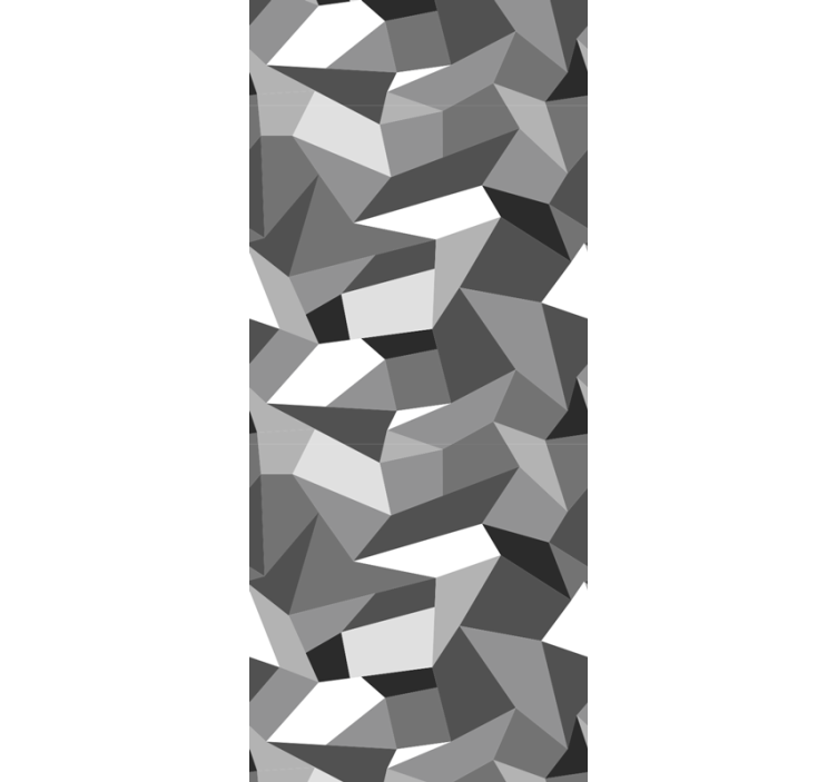 Blind office black and white triangles design - TenStickers