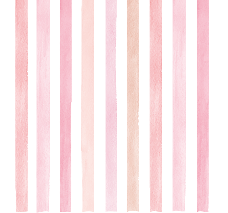 Blind office watercolor pink stripes - TenStickers
