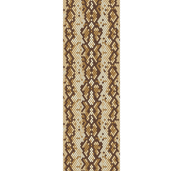 Modern blind in snake skin design - TenStickers