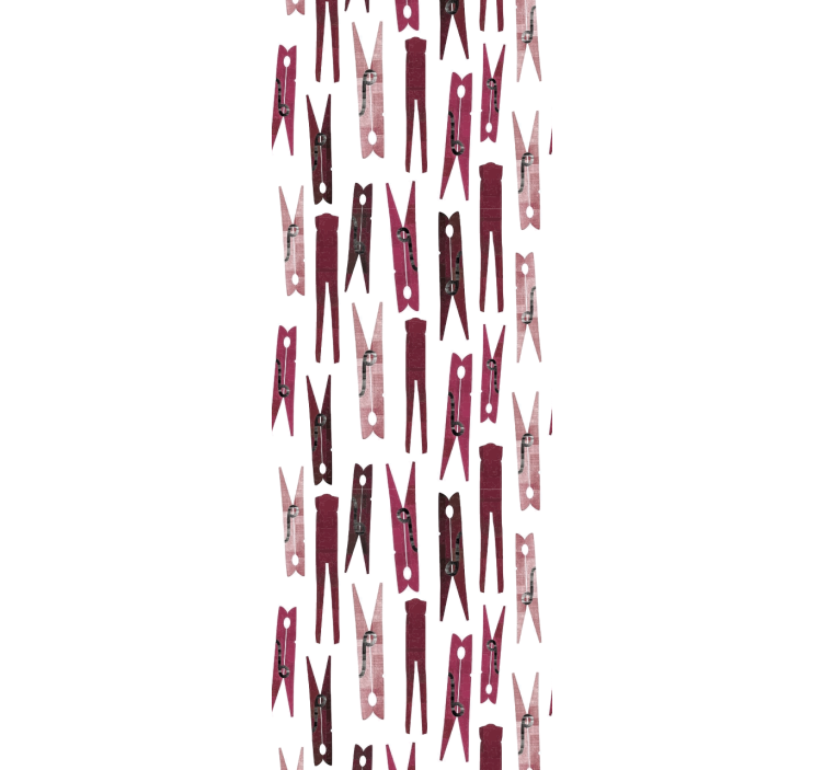 Modern blind with laundry clip design - TenStickers