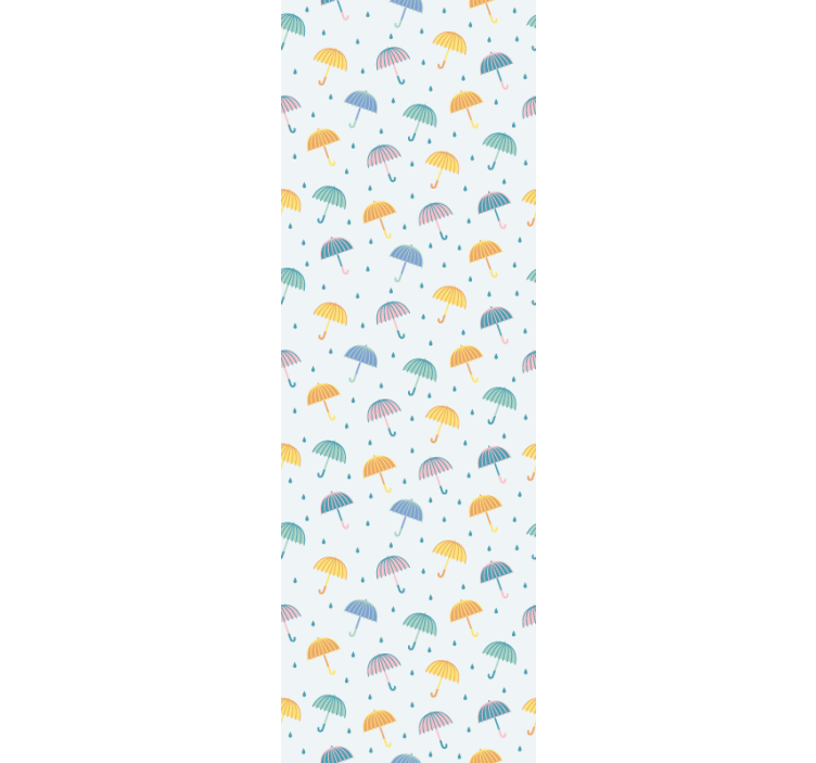 Modern blind colorful umbrellas fun cartoon design - TenStickers
