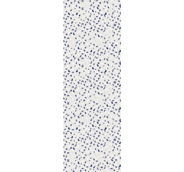 Modern blind with circles and diamonds - TenStickers