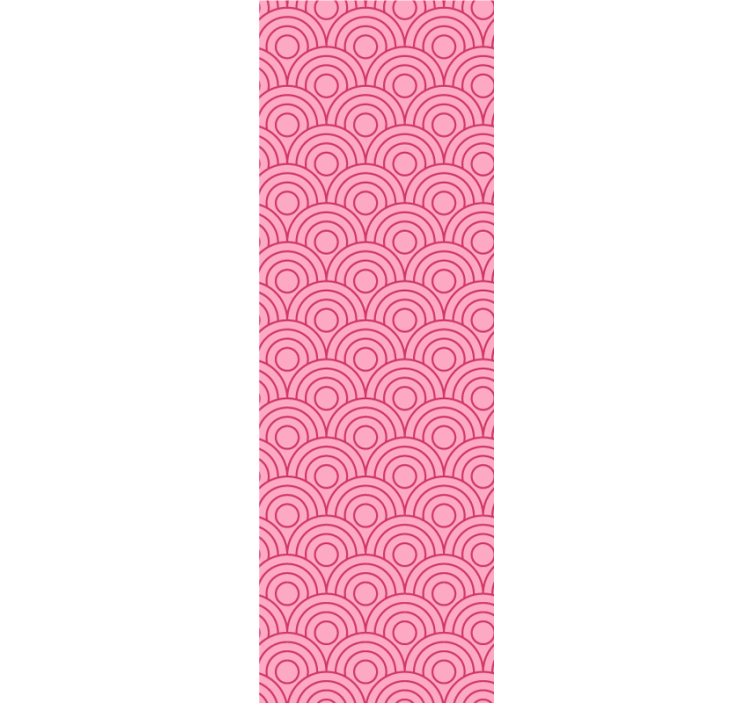 Modern blind in pink ombre design - TenStickers