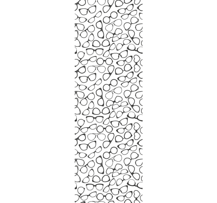 Modern blind stylish sunglasses minimalist design - TenStickers