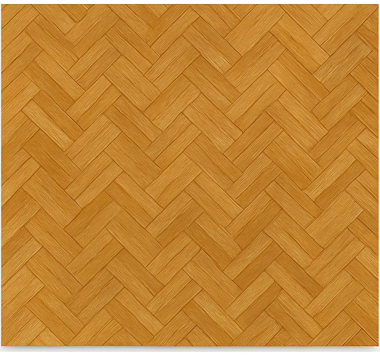 Pattern roller blind interlocking oak parquet design - TenStickers