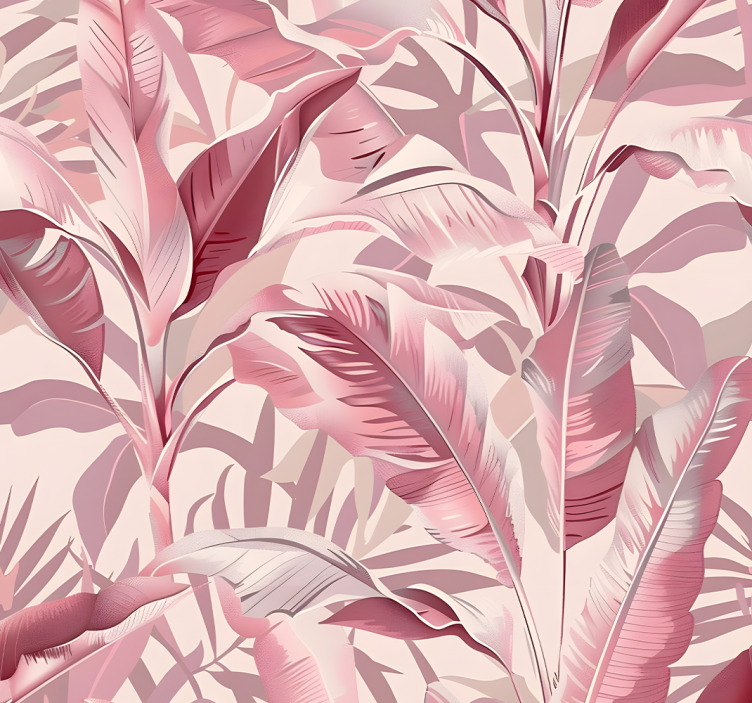 Blind pink rainforest escape - TenStickers