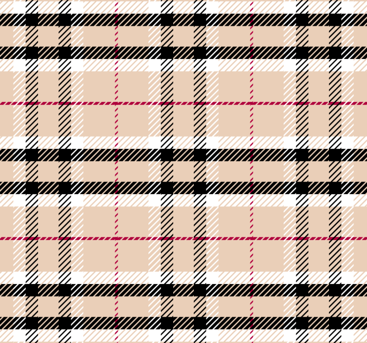 Blind pink burberry plaid - TenStickers