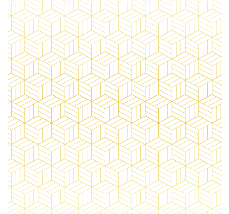 Modern blind gold foil geometric shapes - TenStickers