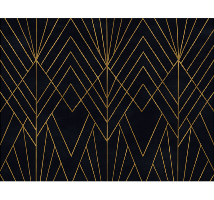 Modern blind graceful gold designs - TenStickers
