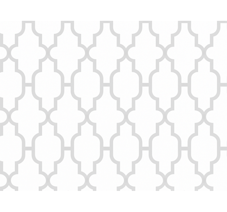 Modern blind in grey geometric design - TenStickers