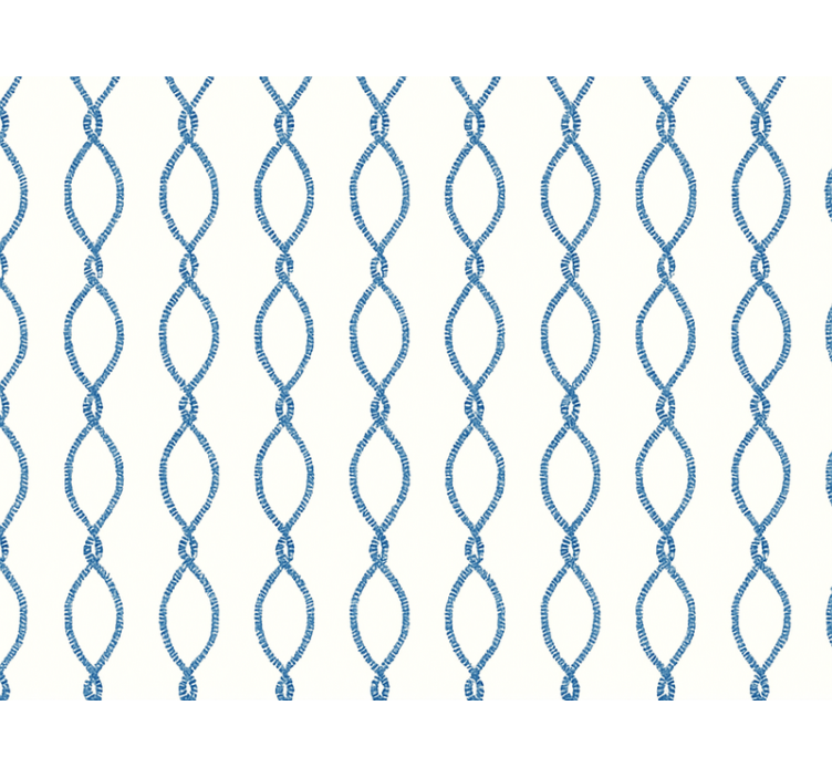 Modern blind in elegant blue design - TenStickers