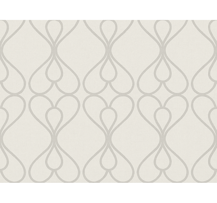 Modern blind textured grey linen look - TenStickers