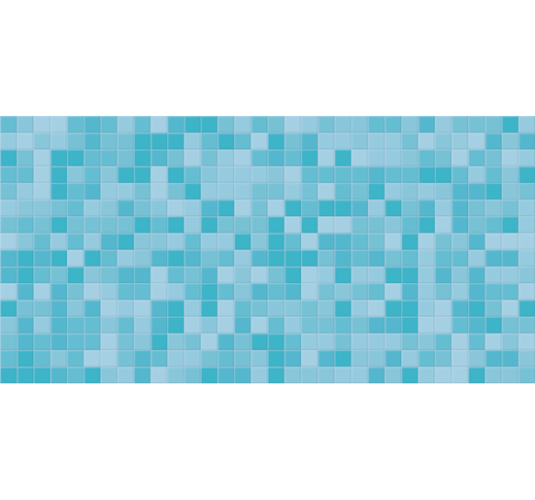 Blind blue venetian blinds - TenStickers