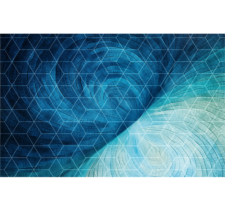 Blind blue abstract background - TenStickers