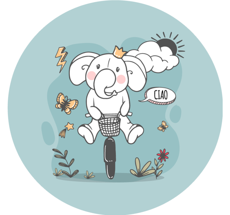 Blind blue friendly giant - TenStickers